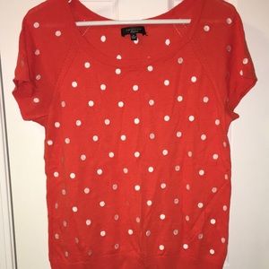 Cute short sleeve sweater